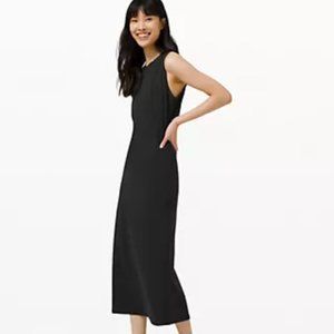 NWT Lululemon All Aligned Midi Dress - Size 10 - Black
